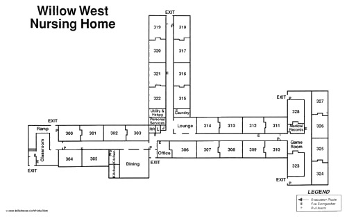 Willow West floor plan